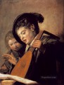 歌う二人の少年の肖像 オランダ黄金時代 フランス・ハルス